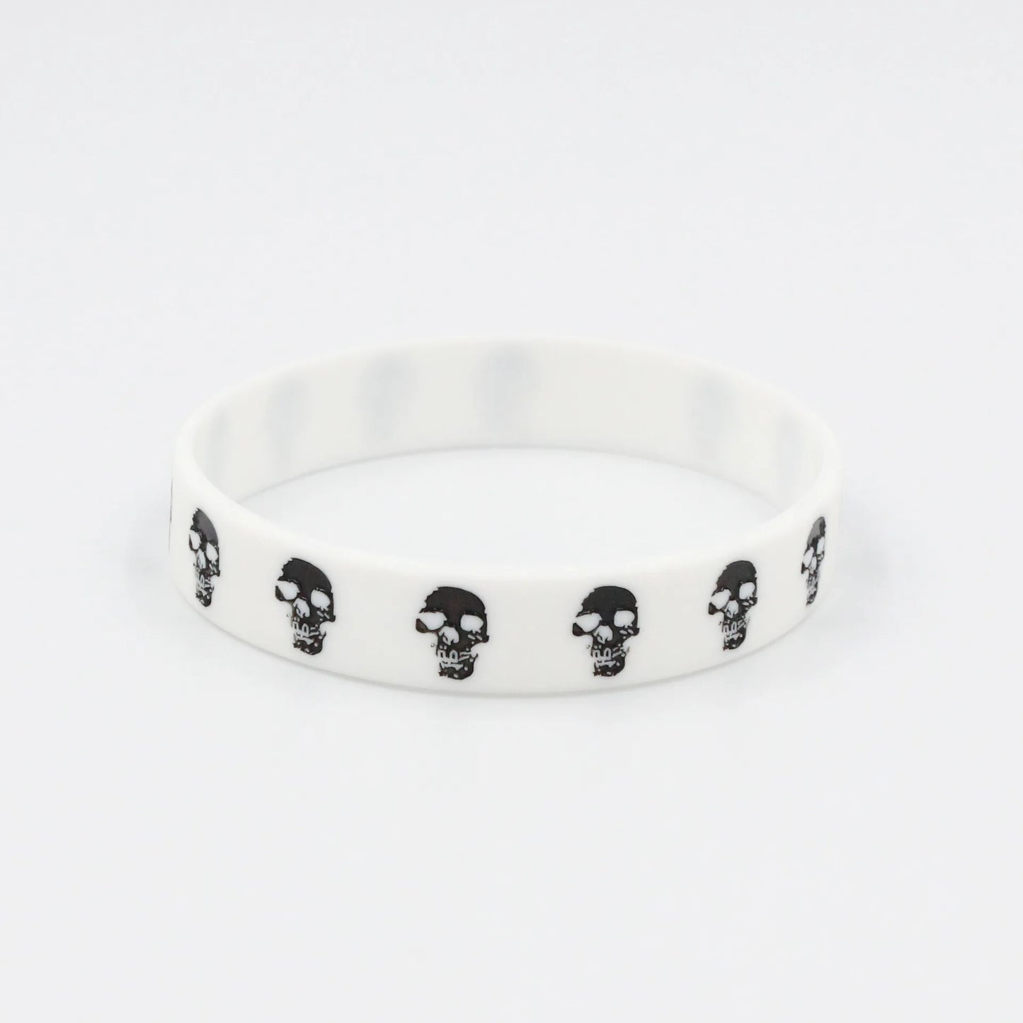 Skull Silicone Rubber Bracelet