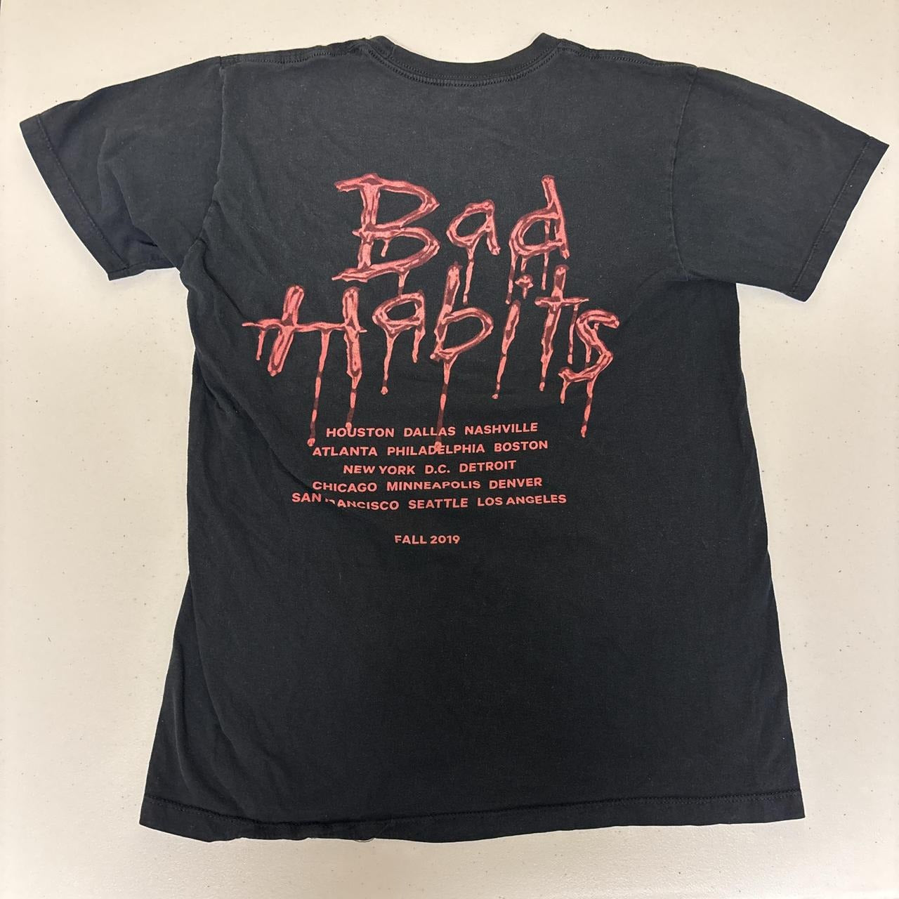 0580 - Nav XO Bad Habits Tour Shirt