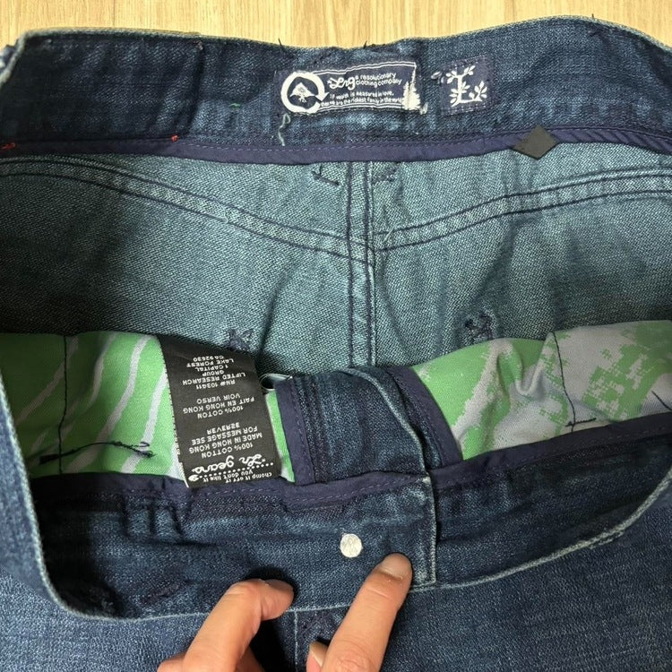 0430 - 2000s Baggy Multicolor LRG Jeans