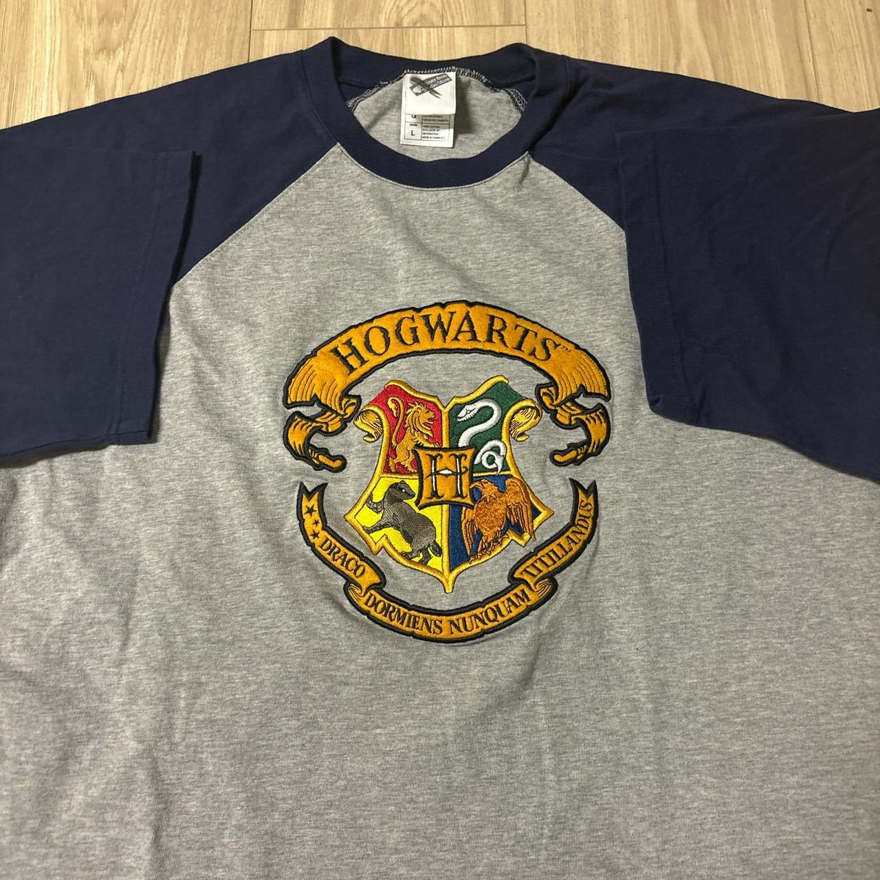 0524 - '01 Hogwarts Harry Potter Embroidered Shirt