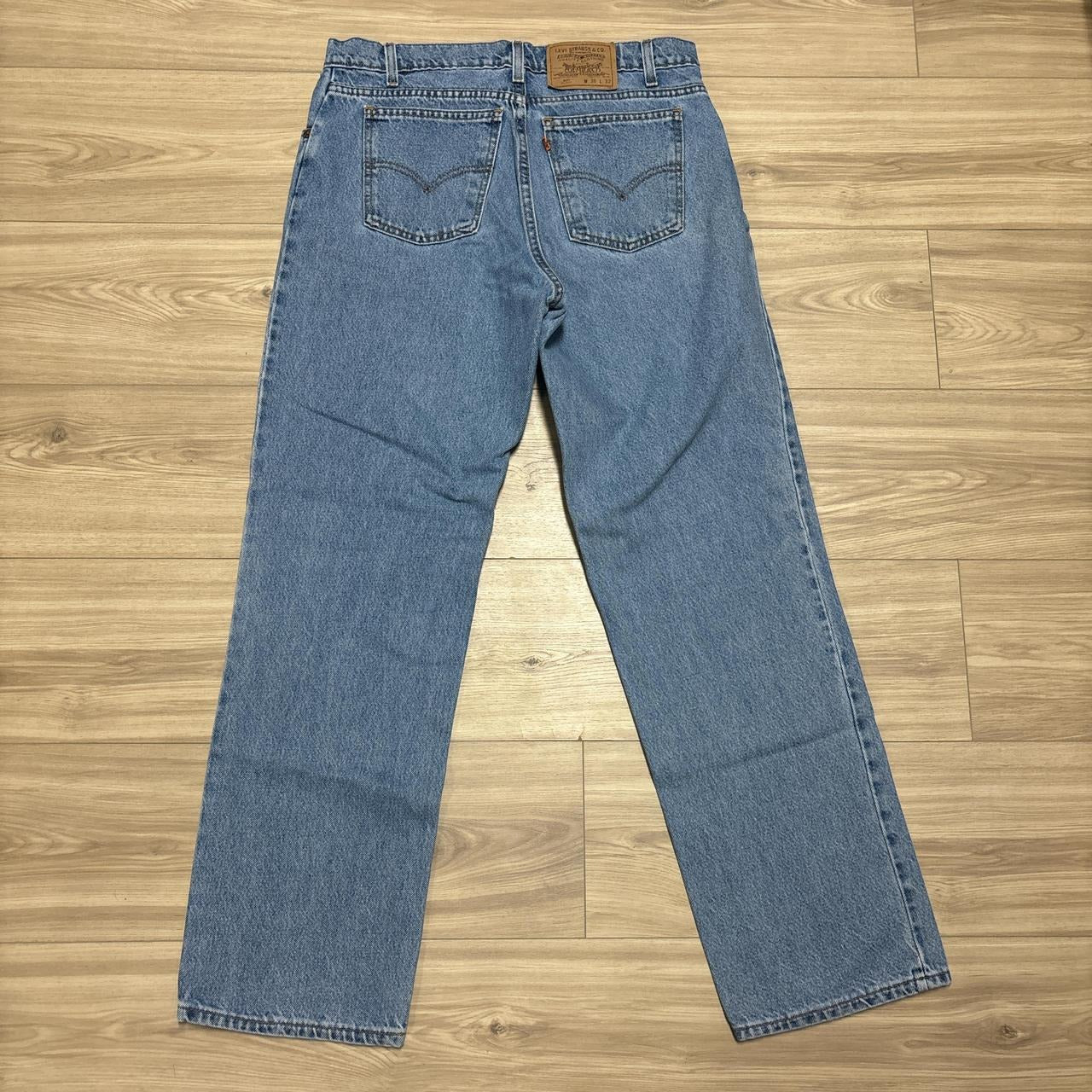 0549 - VTG '95 Baggy Levi's 517 Light Blue Jeans