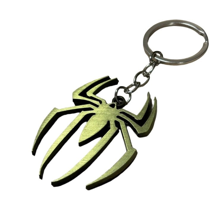 0307 - Bronze Spider Keychain