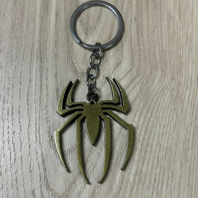 0307 - Bronze Spider Keychain