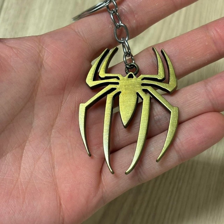 0307 - Bronze Spider Keychain