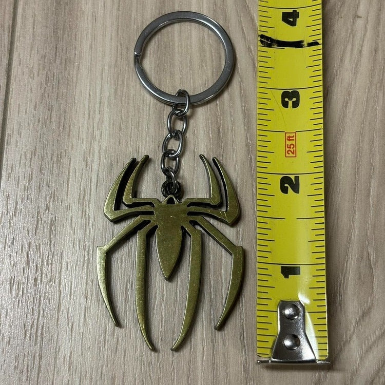 0307 - Bronze Spider Keychain