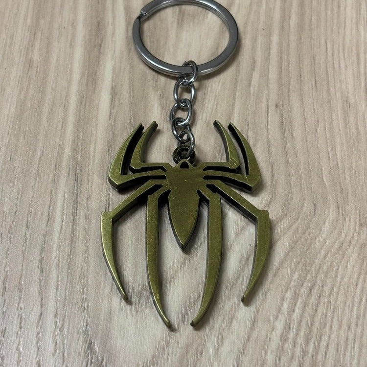 0307 - Bronze Spider Keychain