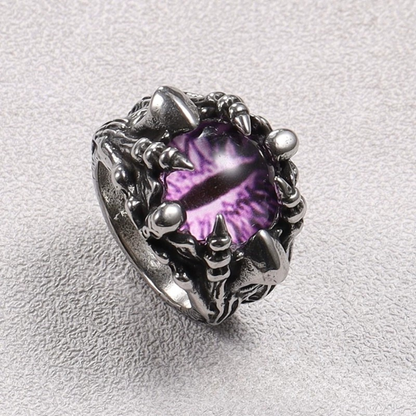 Dragon Eye Claw Ring