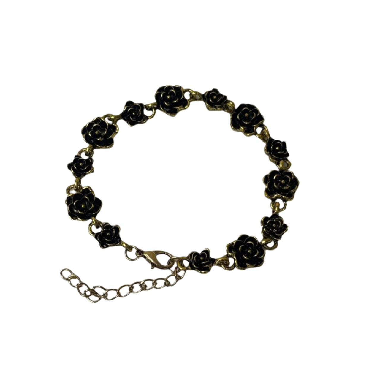 0587 - Dark Gold Rose Bracelet