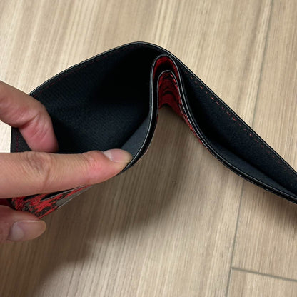 0508 - Red Snake Scale Wallet
