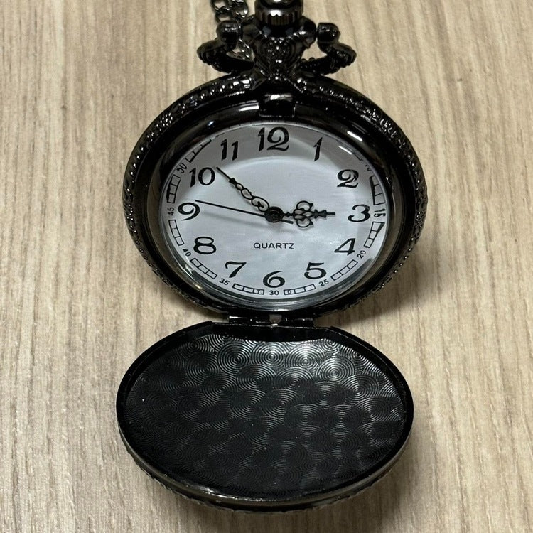 0421 - Dark Skull Pocket Watch