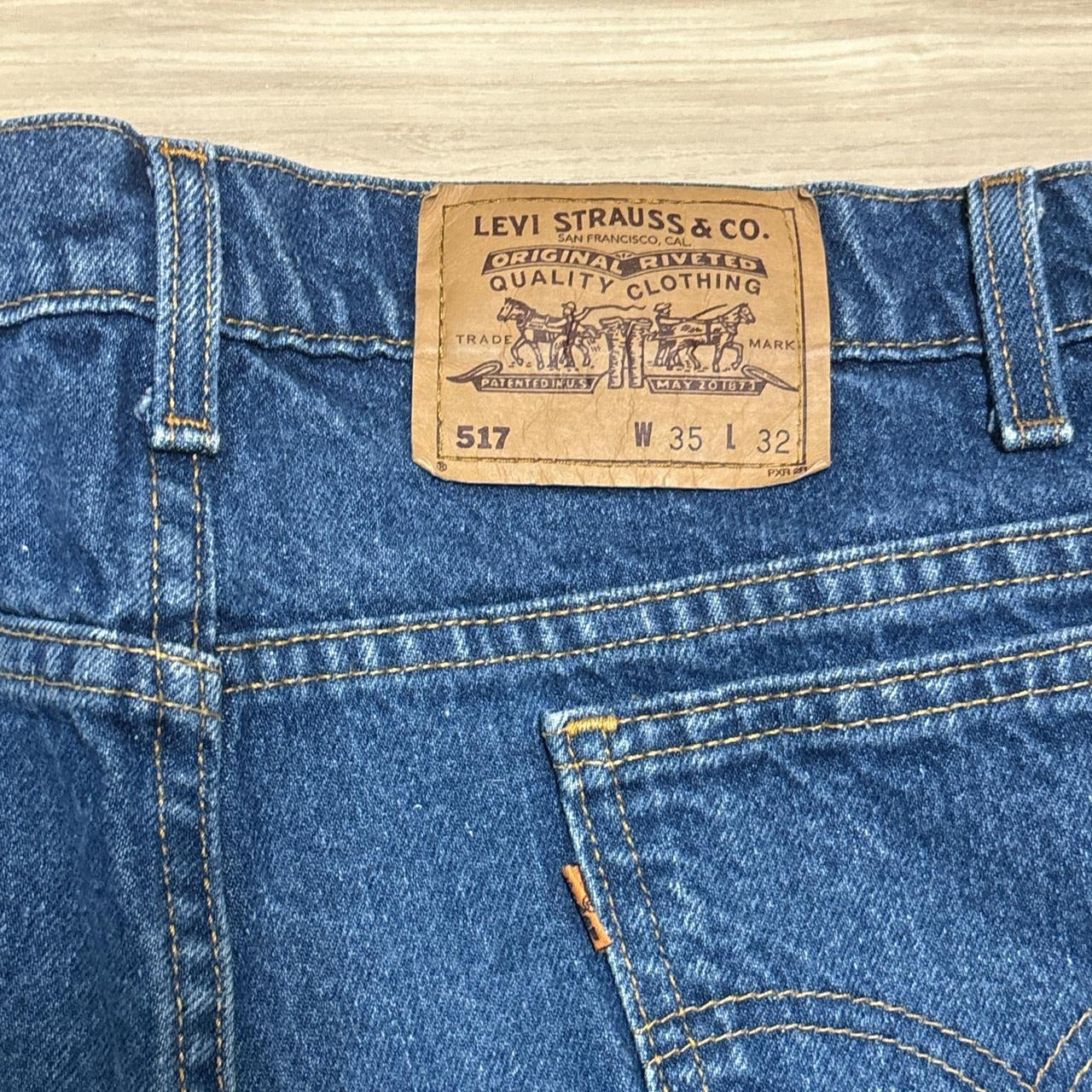 0548 - VTG '95 Baggy Levi's 517 Blue Jeans