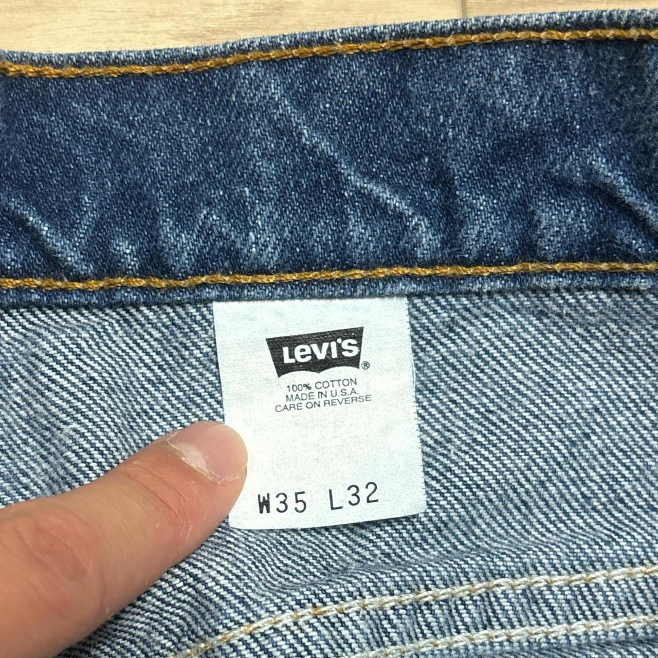 0548 - VTG '95 Baggy Levi's 517 Blue Jeans