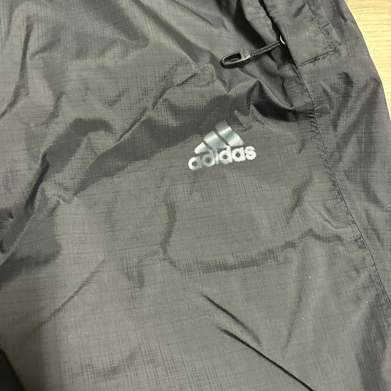 0556 - Adidas Black Windbreaker Track Pants