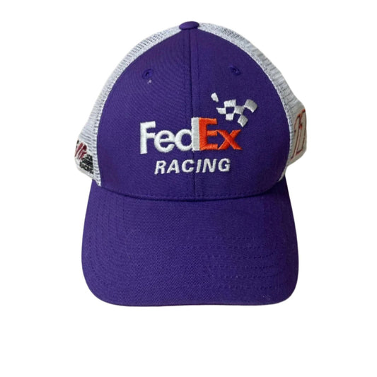 0533 - Vintage Fedex Racing Purple Trucker Hat