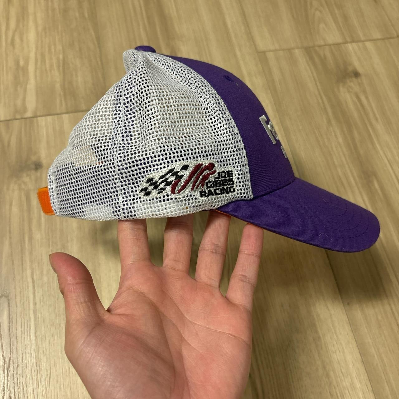 0533 - Vintage Fedex Racing Purple Trucker Hat