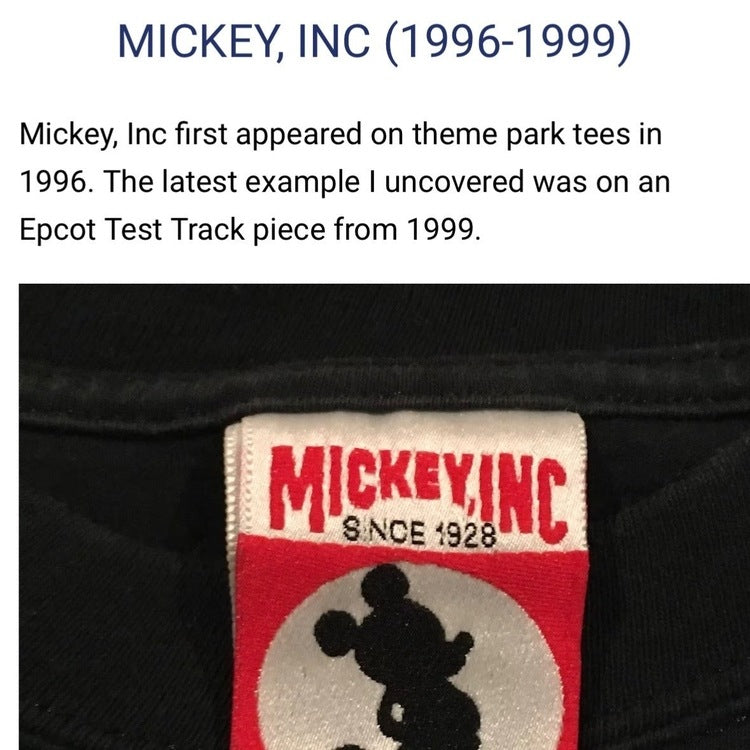 0450 - Vintage '96 Walt Disney Mickey Inc Sweater