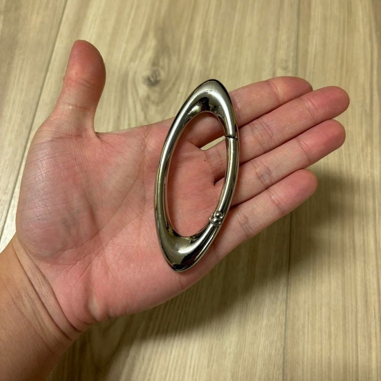 0481 - Large Minimal Stainless Steel Carabiner