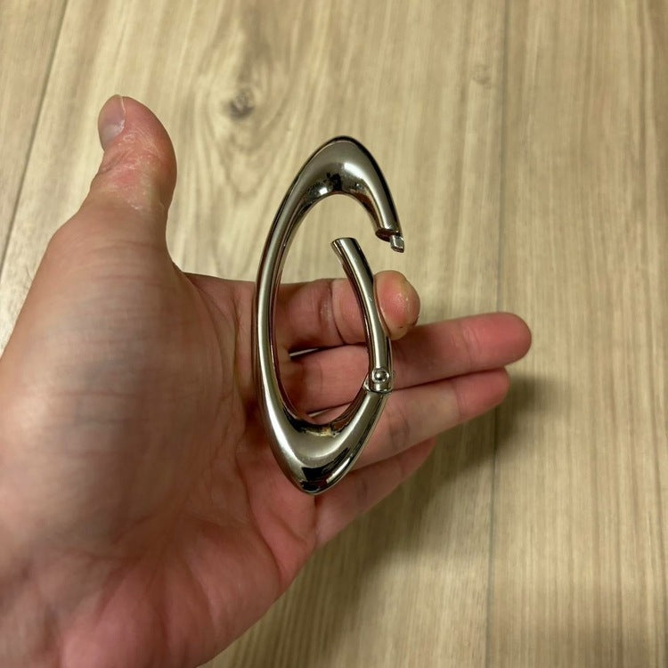 0481 - Large Minimal Stainless Steel Carabiner