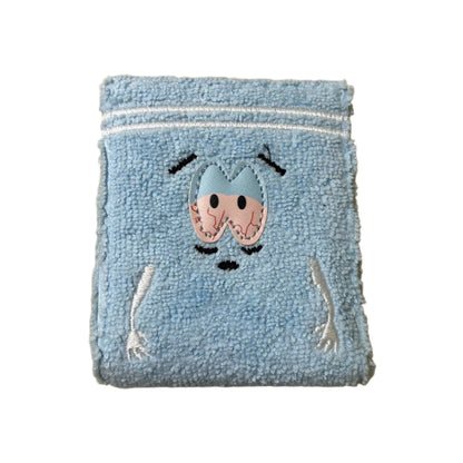 0677 - High Eyes Blue Yarn Wallet V2