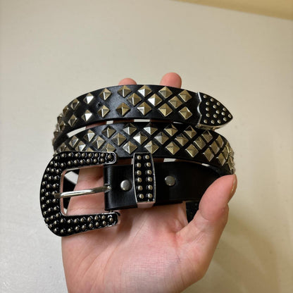 Rivet Nails Studded Belt