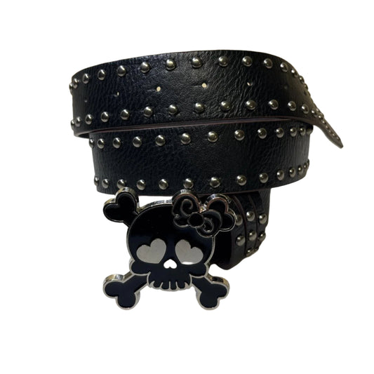 0665 - Skull Heart Buckle Belt V2