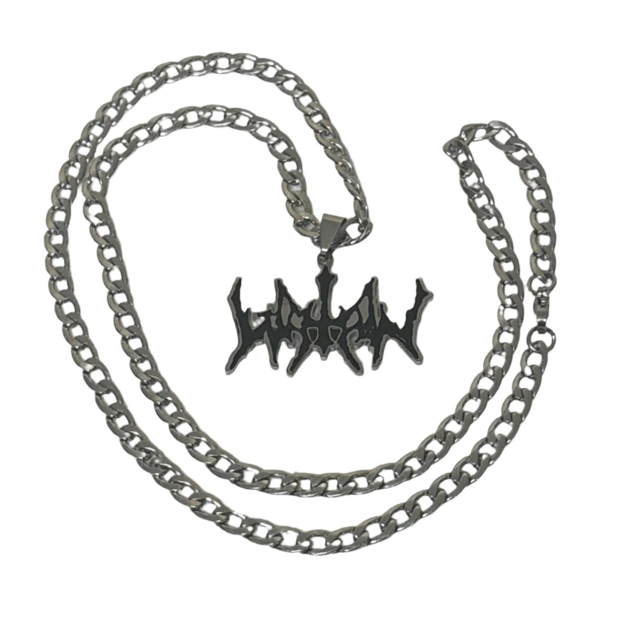 0582 - Y2K Grunge Logo Chain