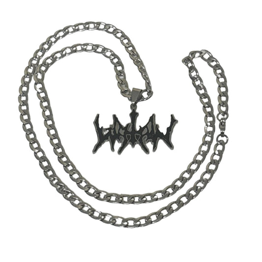 0582 - Y2K Grunge Logo Chain