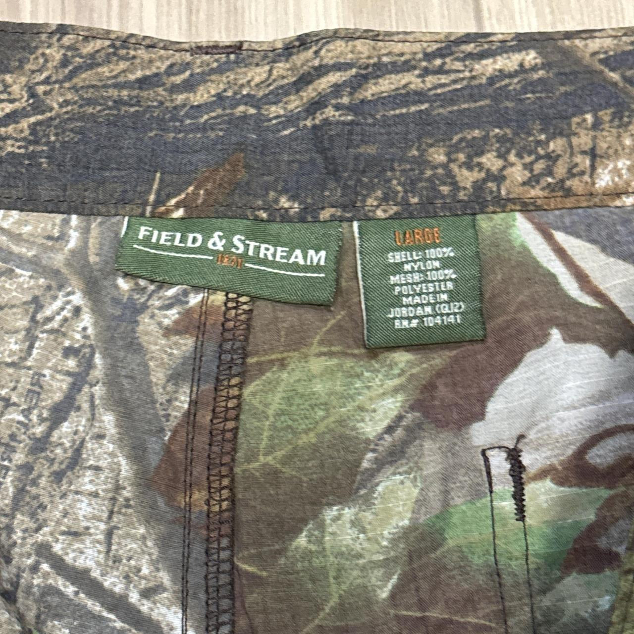 0603 - Realtree Camo Cargo Nylon Baggy Pants