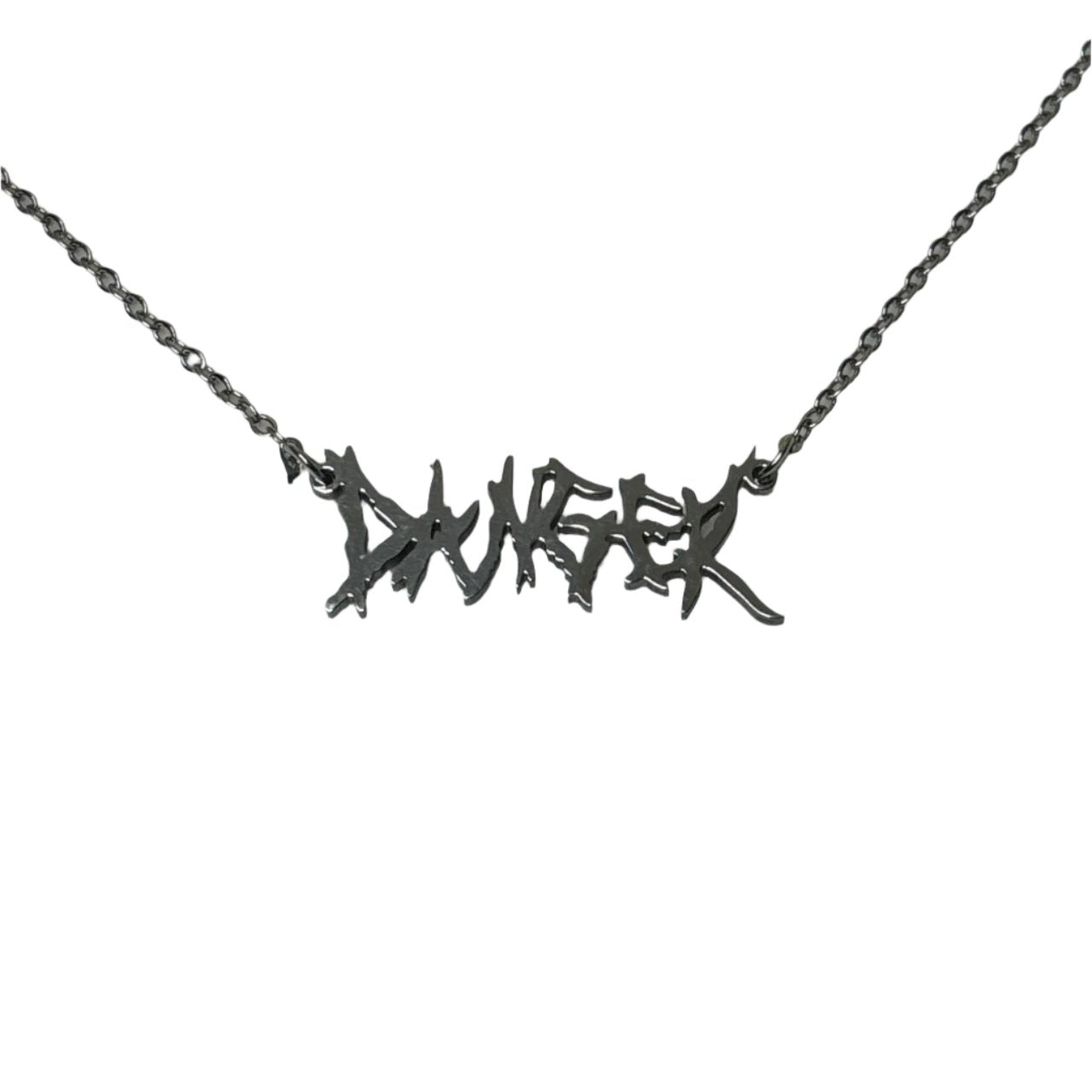 0589 - Stainless 'Danger' Pendant Chain