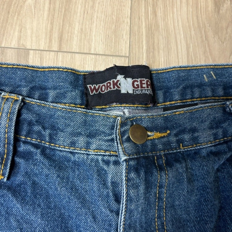 0454 - Baggy Carpenter Blue Jeans